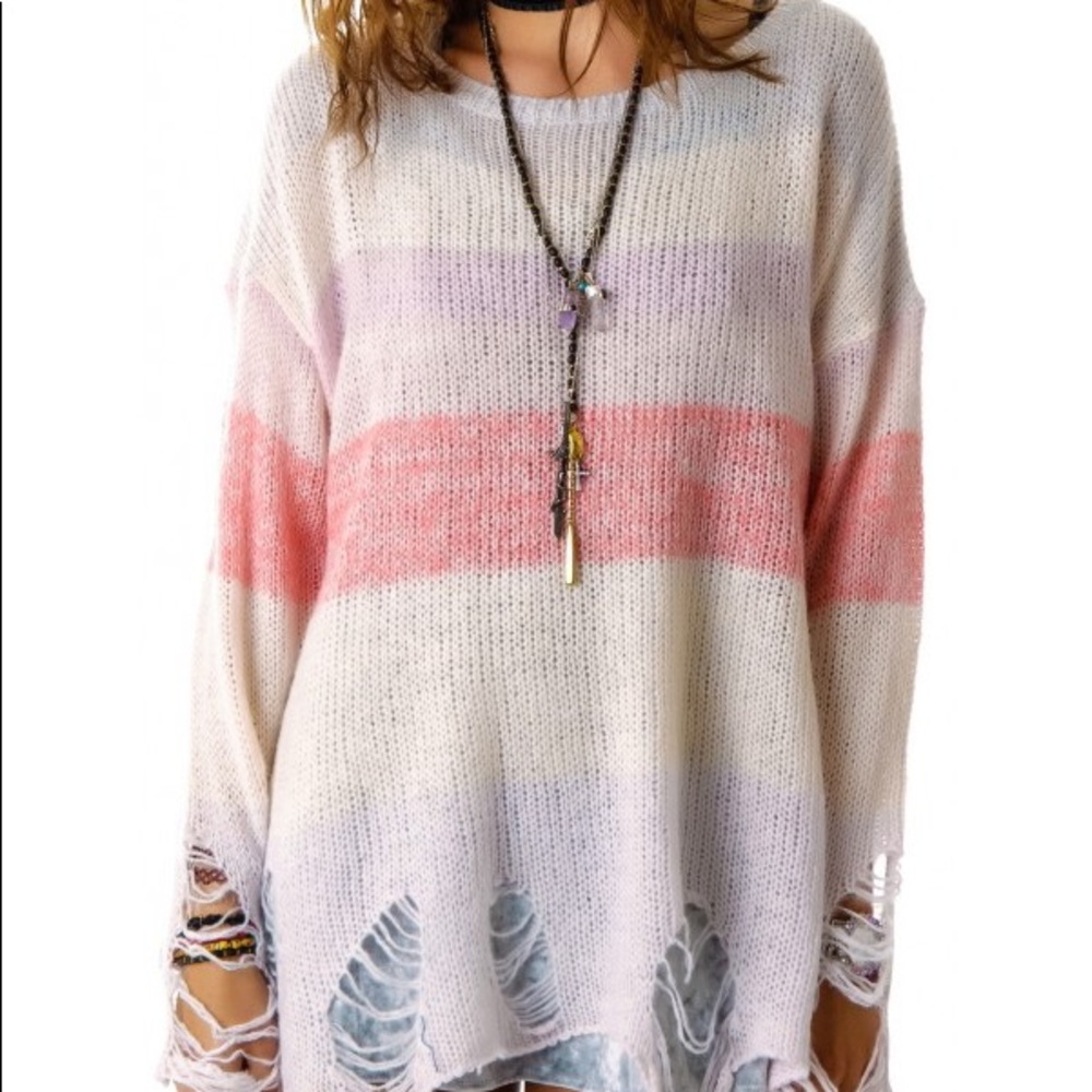 Wildfox oversized sweater